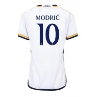 Billiga Real Madrid Luka Modric #10 Hemma fotbollskläder Dam 2023-24 Kortärmad